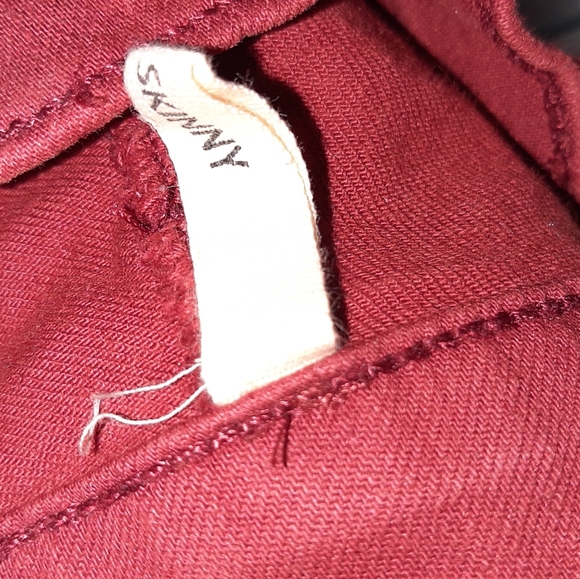 Rag and Bone Red Skinny Jean - Picture 4 of 4